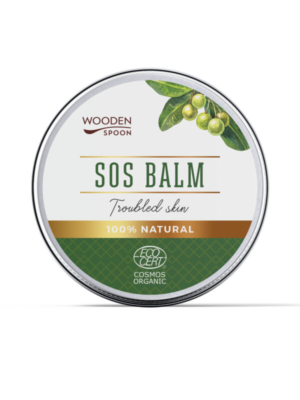 Balsam cu oxid de zinc pentru piele cu probleme ecologic 60ml Wooden Spoon