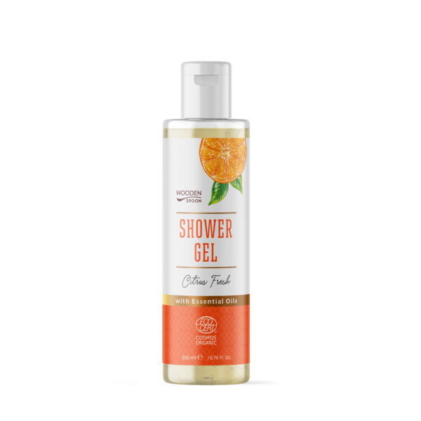Gel de dus citrus fresh ecologic 200ml Wooden Spoon